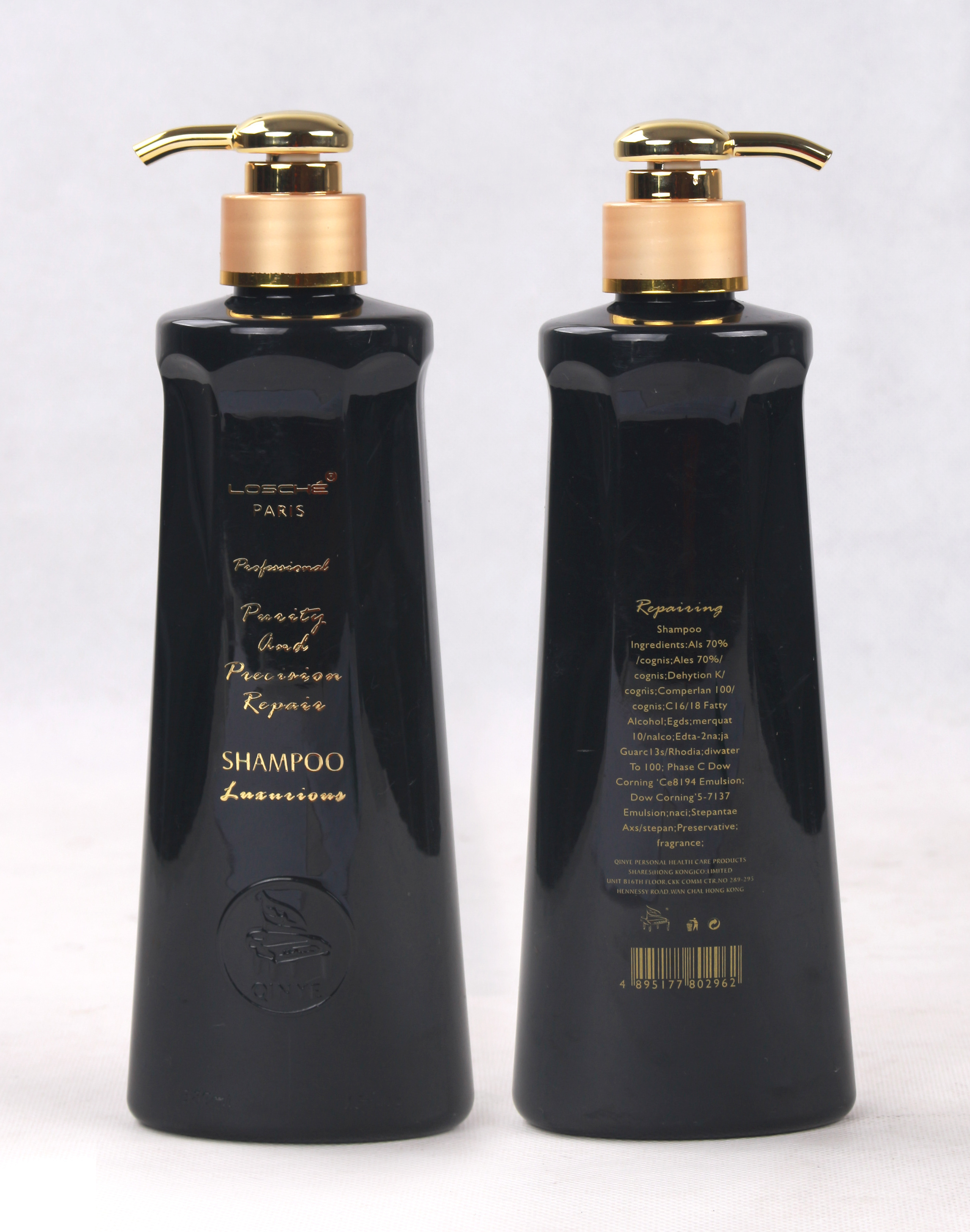 Paris Professional Salon use golden hair styling products effectively repairing smoothing moisturizing hair shampoo