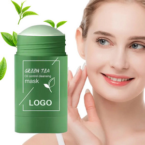 Private Brand Korean skin care Moisturizing Mask natural Green tea tender face mud sleeping Facial Mask