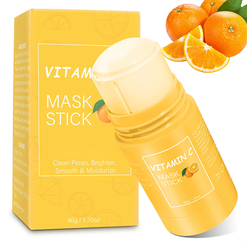 Mask Stick Cleansing Whitening Acne Mud Mask Skin Care Lazy Vitamin C Facial Mask stick