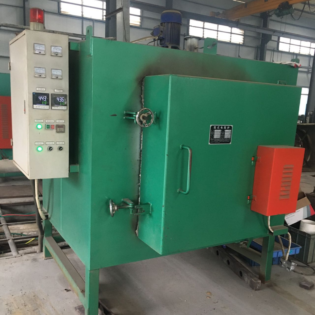 Easy operation box type electric resistance heat treatment tempering oven furnace for hardening metal products