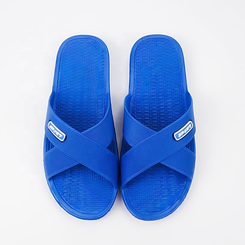 Cost-effective Plastic Home Slippers Mature Thick Sole Solid Color Non-slip Indoors Sandals For Women