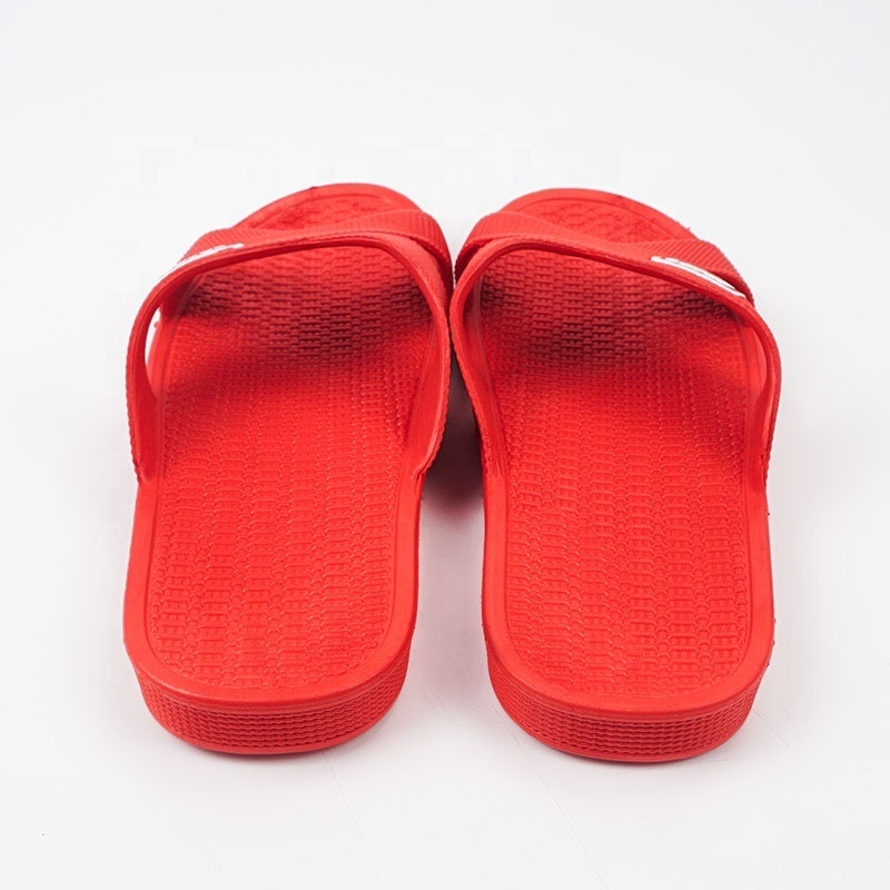 Cost-effective Plastic Home Slippers Mature Thick Sole Solid Color Non-slip Indoors Sandals For Women