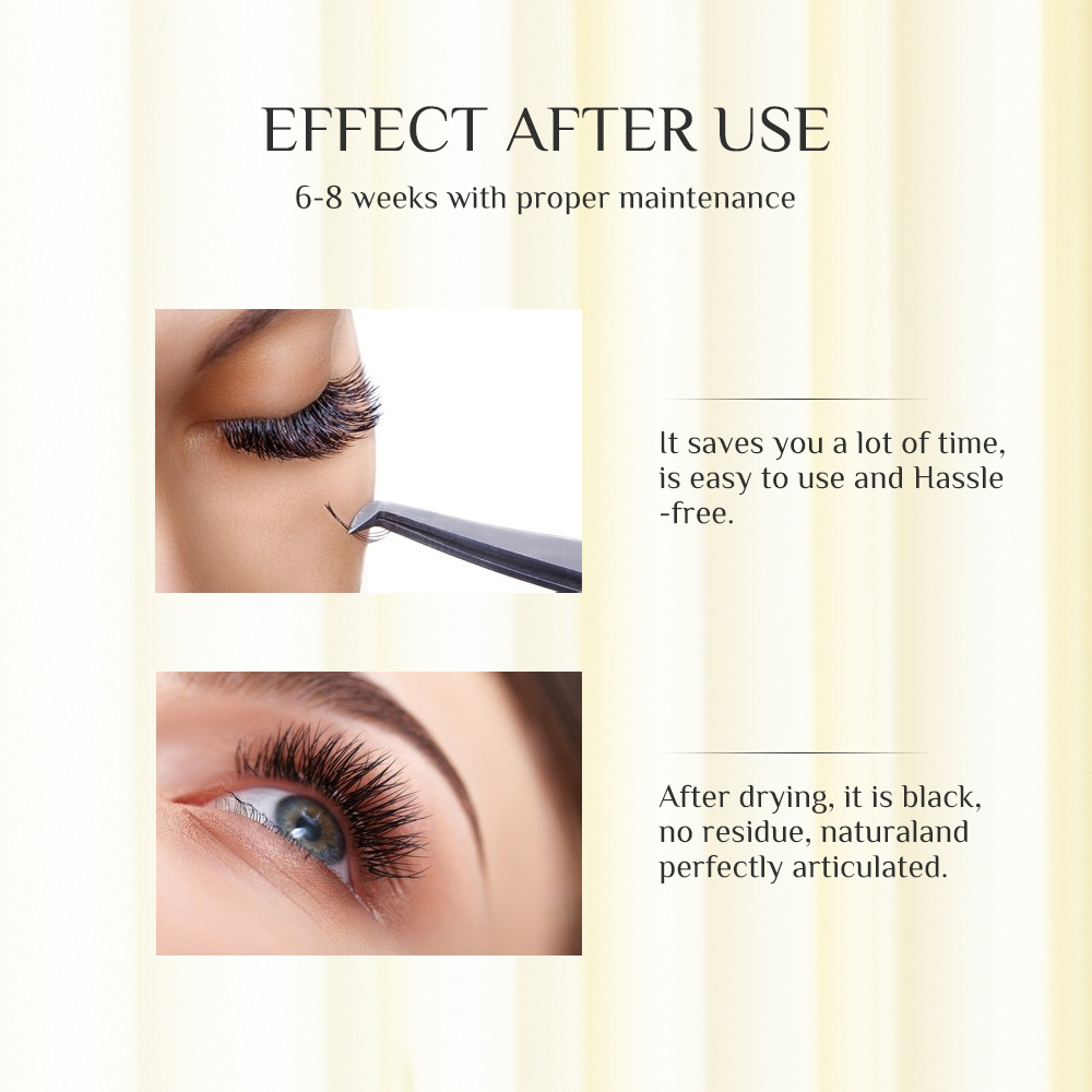 Janajnv Low Humidity Hypoallergenic 1 Sec Eyelash Extension Glue /Eye Lash Glue Private Label Waterproof Eyelash glue