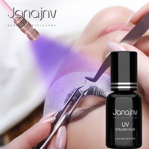 JANAJNV 1-2s korea uv led glue eyelash extension light uv glue eyelash extension uv glue