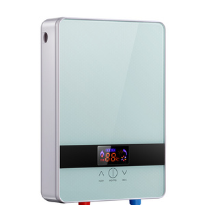 High demand hot water used tankless intelligent shower water heater