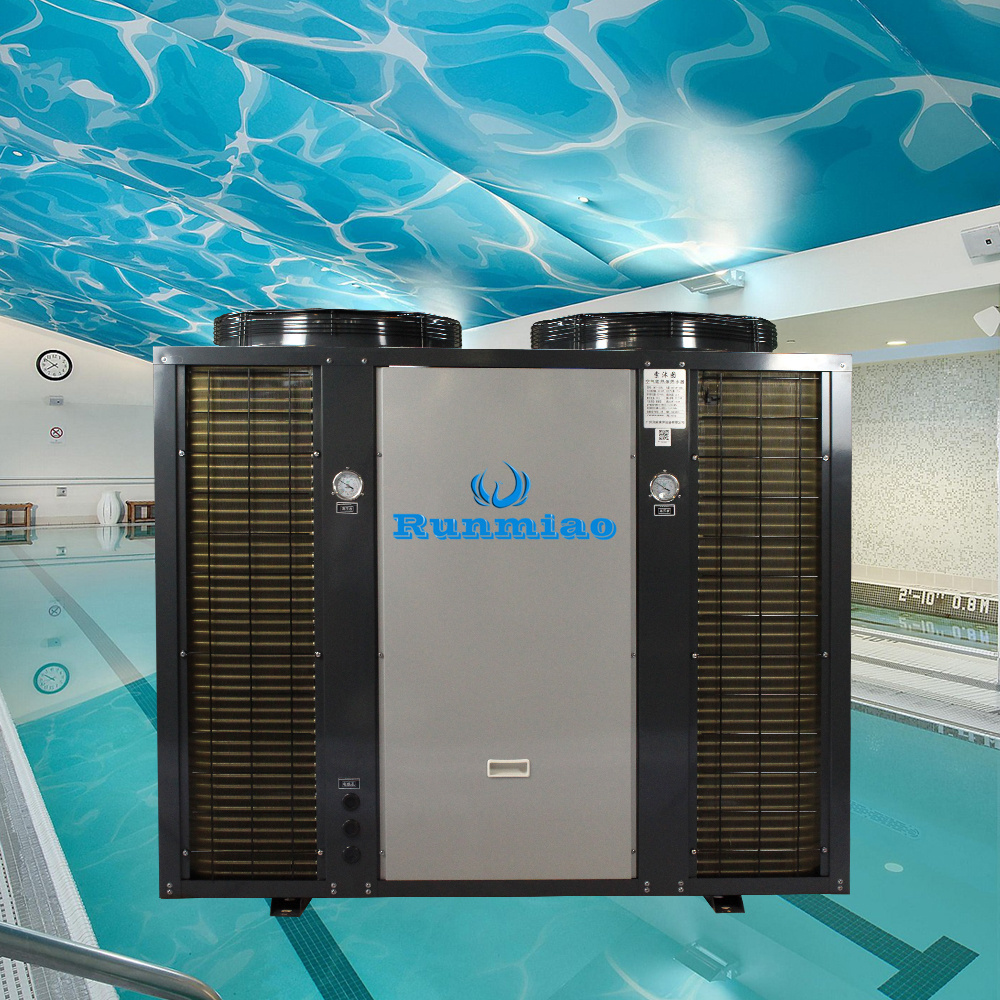 Waterproof heat pump pool machine without canopy swimming pool heater heat pump 380V electric power supply