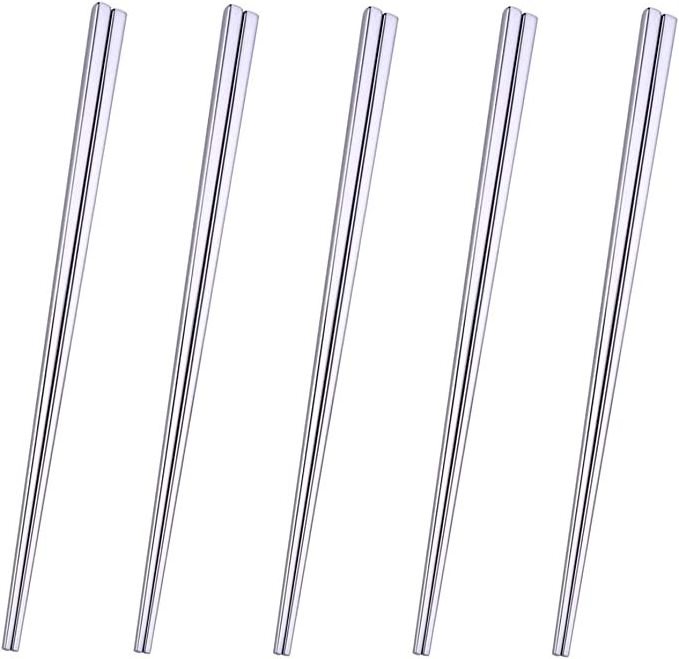 Korean Stainless Steel Chopsticks 304 Stainless Steel Chopsticks Korean Chopsticks Stainless Steel