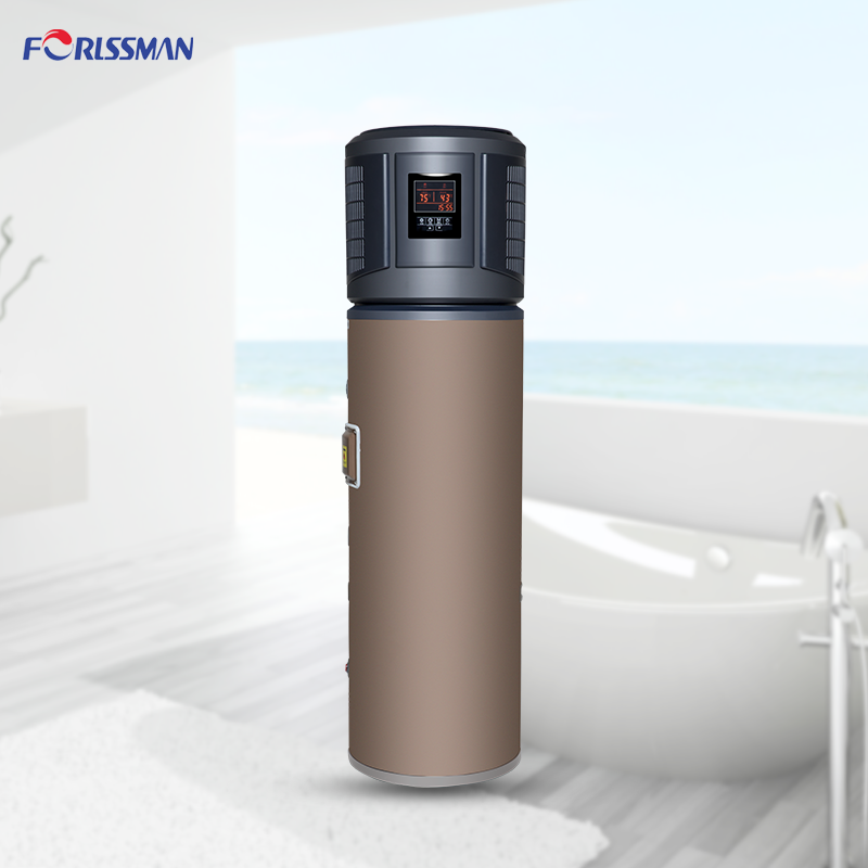 Air to water R134a  hot water all in one heat pump hot water heater pompe a chaleur air eau