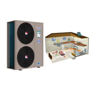 Micro Heat Pump DC Inverter Air to Water Heat Pump for floor heating cooing hot water