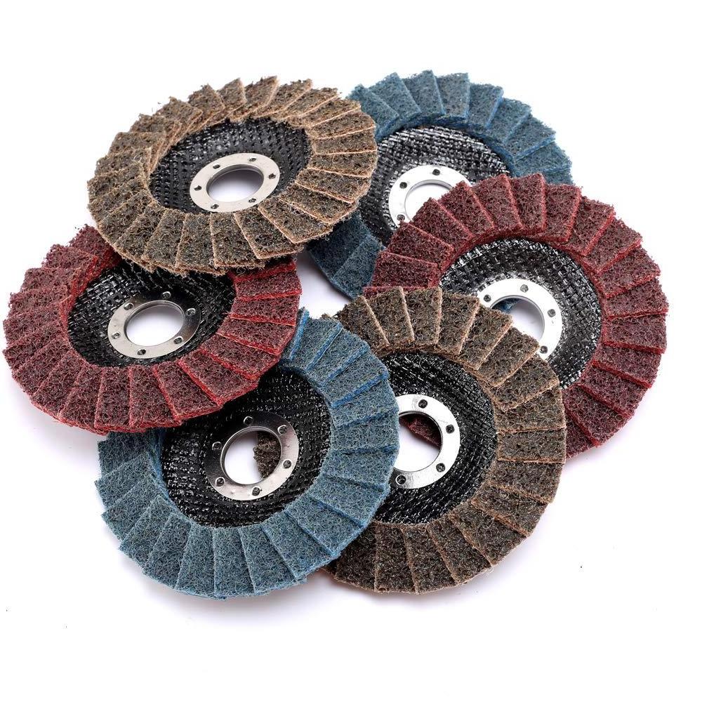 Angle Grinder Flap Non-Woven Fabric polishing Wheel Polishing Flap Discs Type 27 Surface Conditioning Flap Discs