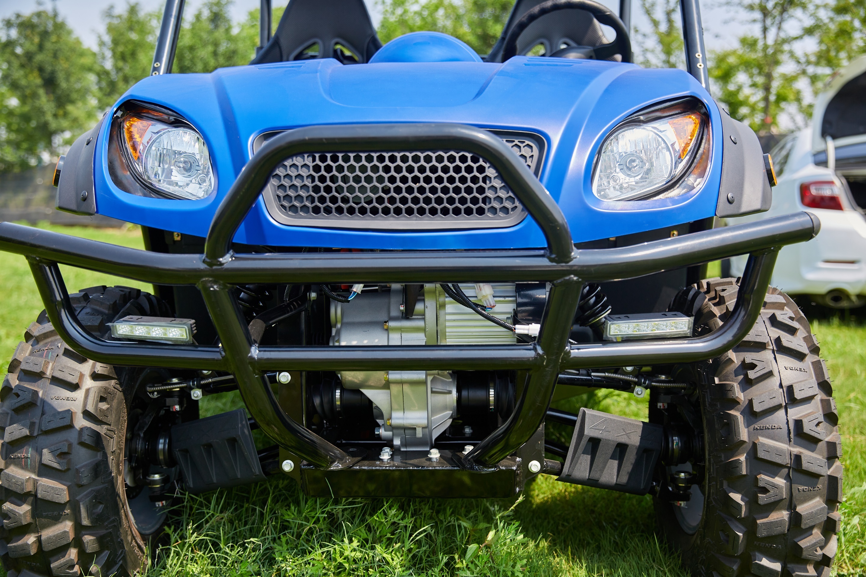 5kw/8KW Two Seats  Electric farm UTV 4X4 Carrier Truck with EEC