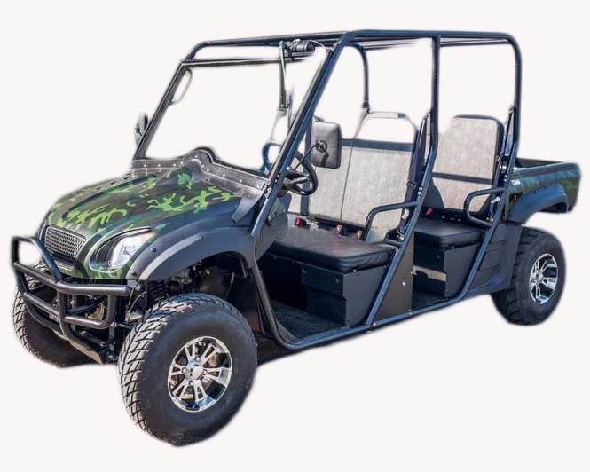 5kw/8KW 4 Seats  Electric Pickup Truck 4X4 Off Road UTV with EEC