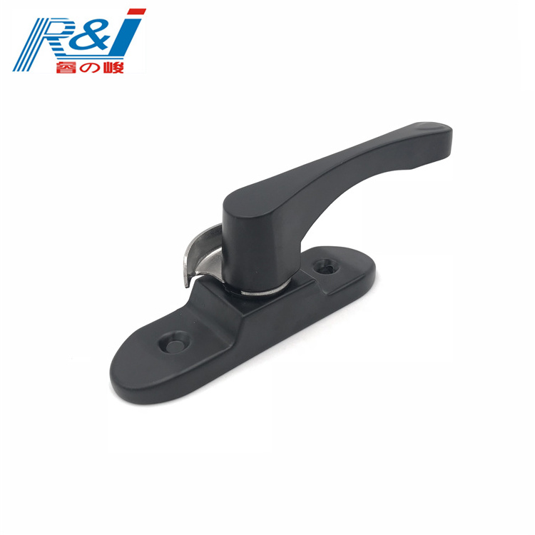 Factory Supply Highest Safety Window Lock Windows and Doors Crescent Lock Crescent Design for Aluminum Power Coated Modern R&J