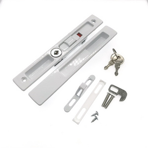 Top Sale Zinc Alloy Casement Window Safety Hardware Security Latch Sliding Door Lock With Key