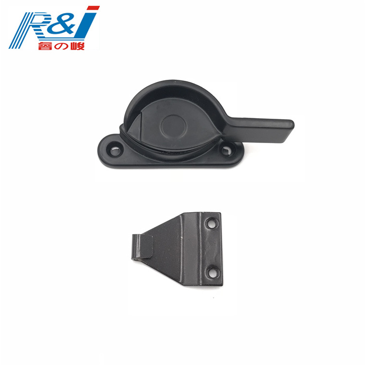 OEM ODM Aluminum Alloy Door and Crescent Window Sash Lock with Hook Window Hardware  R&J