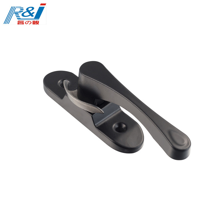 Factory Supply Highest Safety Window Lock Windows and Doors Crescent Lock Crescent Design for Aluminum Power Coated Modern R&J