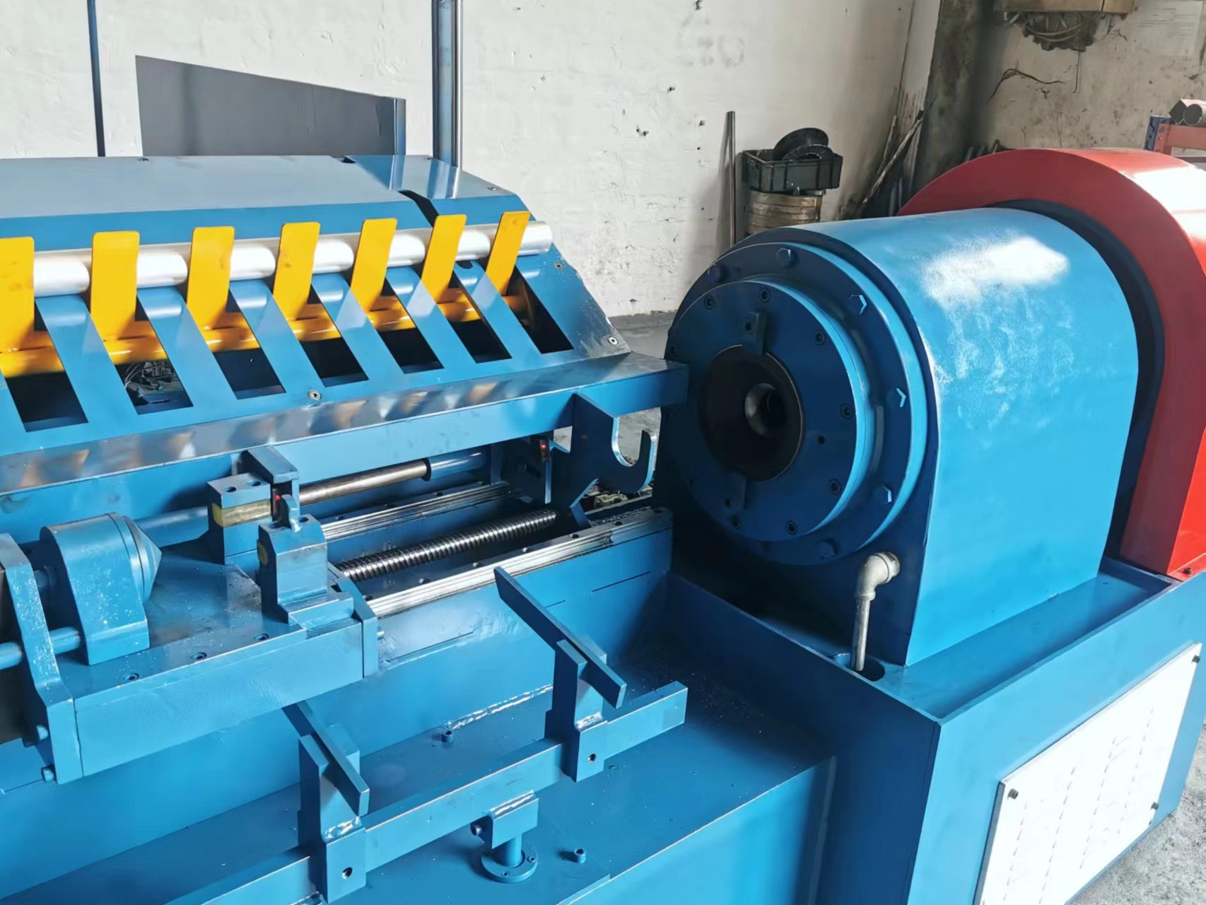 Metal Steel Pipe Cone Tube Tapering Reducing Shrink Machine