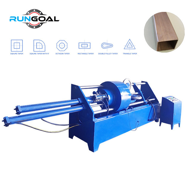 Factory Price Swaging Grooving Rollers Forming Square Tube Tapering Machine