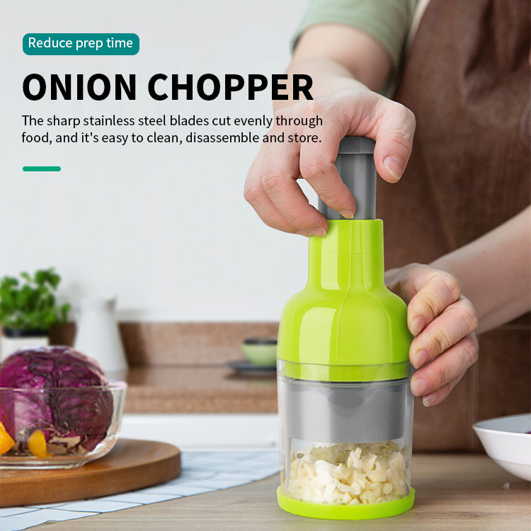 Manual Hand Chopper Kitchen Gadgets Garlic Dicer Onion Slicer Onion Cutter Chopper