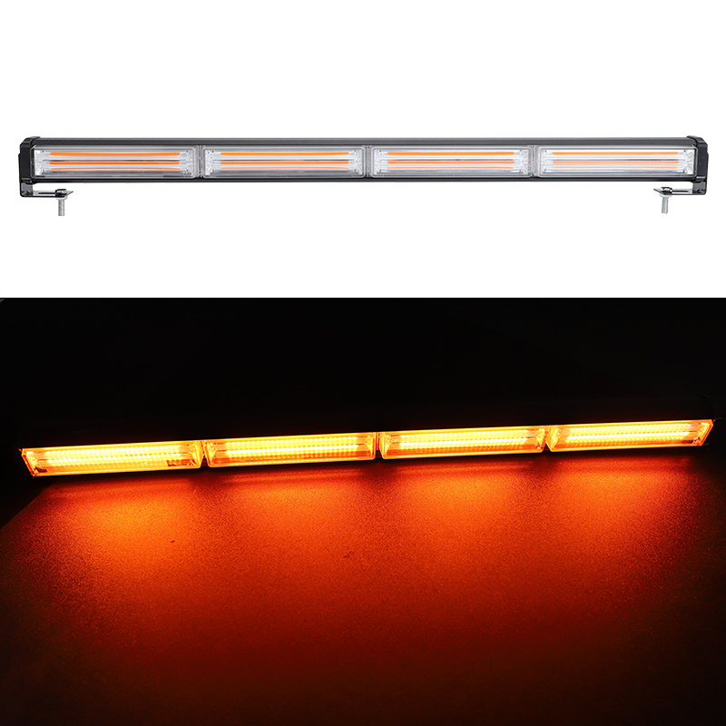 COB Strobe Flashing Light bar rooftop emergency light bar multi color multi size LED Warning Light for vehicle offroad