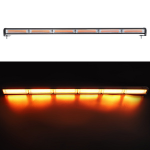 12-24v Led Flashing Light Bar Car Beacon Warning Light COB Emergency Strobe Fog Lamp Autos Led Driving Caution Lights