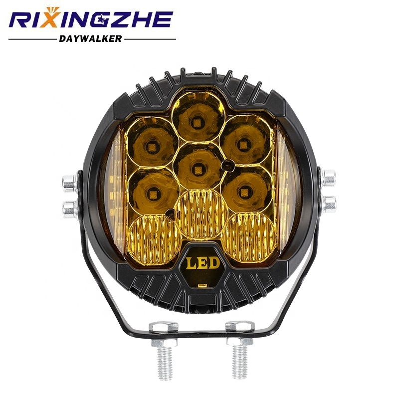 rixingzhe  automotive parts LED Driving Light for Jeep Trucks SUV 4X4 ATV UTV 5inch Light Pods Side Shooter Lights