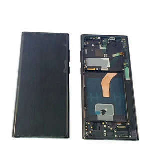 OLED Display LCD Touch Screen With frame bezel frame  Replacement For  S22 Ultra