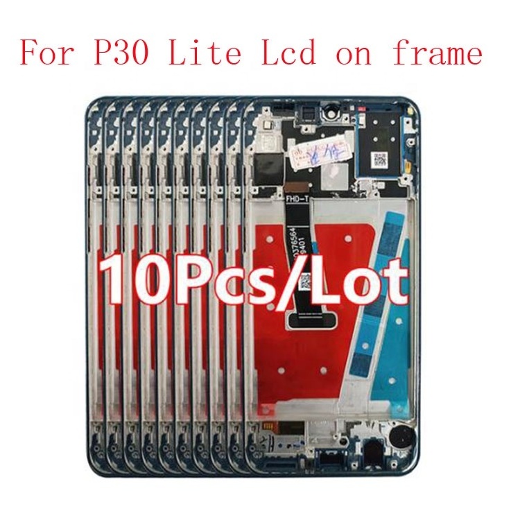 6.15inch For Huawei P30 Lite LCDS screen on frame & P30 Lite Lcd screen