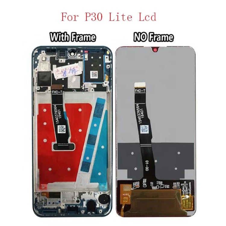 6.15inch For Huawei P30 Lite LCDS screen on frame & P30 Lite Lcd screen