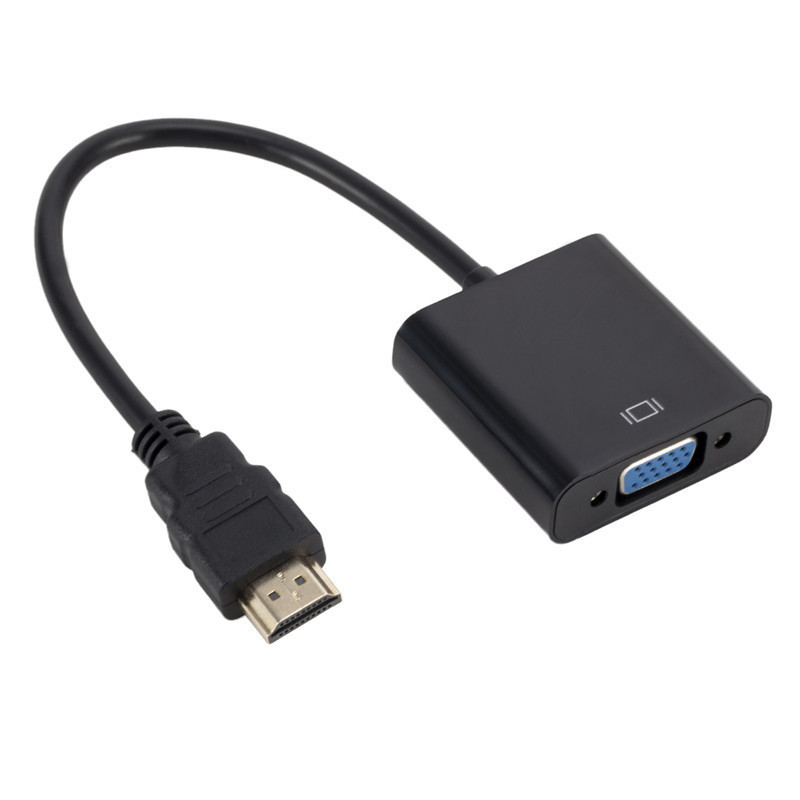 Hdmi Adapter Hdmi To Vga Converter Adaptor With Audio Hdmi Male To Vga Female 1080p With Audio For Computer Desktop Laptop