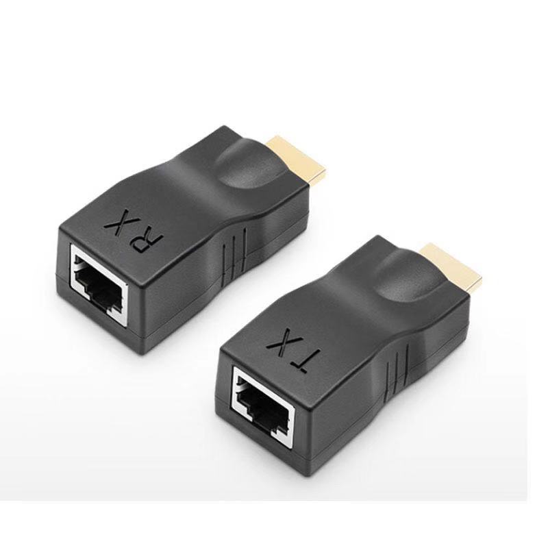 4k Hdmi Extender Hdmi 1.4 30m Extender To Rj45 Over Cat 5e/6 Network Lan Ethernet Adapter For Hdtv Hdpc