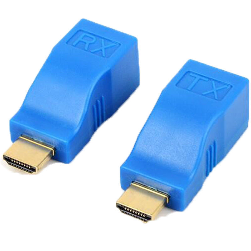 4k Hdmi Extender Hdmi 1.4 30m Extender To Rj45 Over Cat 5e/6 Network Lan Ethernet Adapter For Hdtv Hdpc