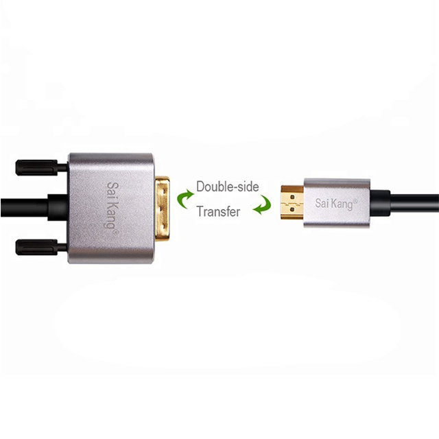 free samples custom logo hdmi to DVI cable dvi cable HDMI Female to DVI-D Male Video Adapter