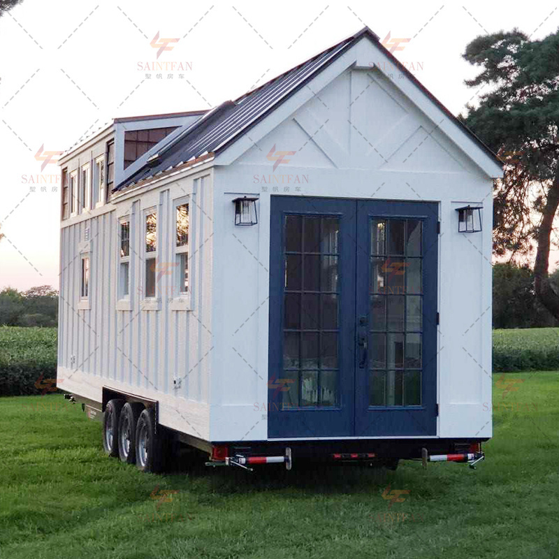 Frame Building Prefabricated House Office Trailer Villa Light Steel Modern Luxury Small RV Mobile Home Steel Structure Hotel