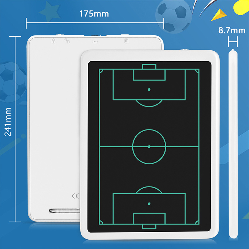 15 Inch Tactical Writing Tablet Smart Soccer Lcd Writing Tablet Erasable Drawing Board Light Pad Handwriting Pen