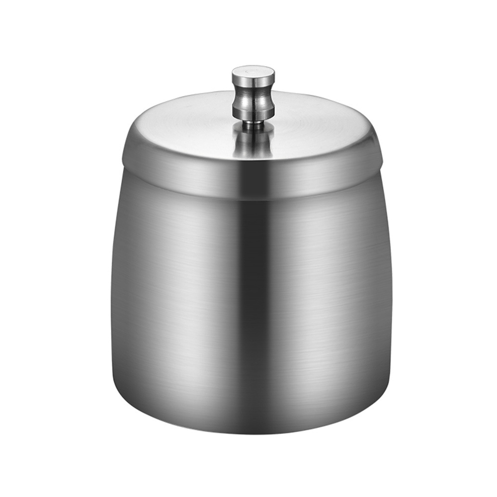 Original best-selling portable oblique ashtray stainless steel multi-size ashtray with lid