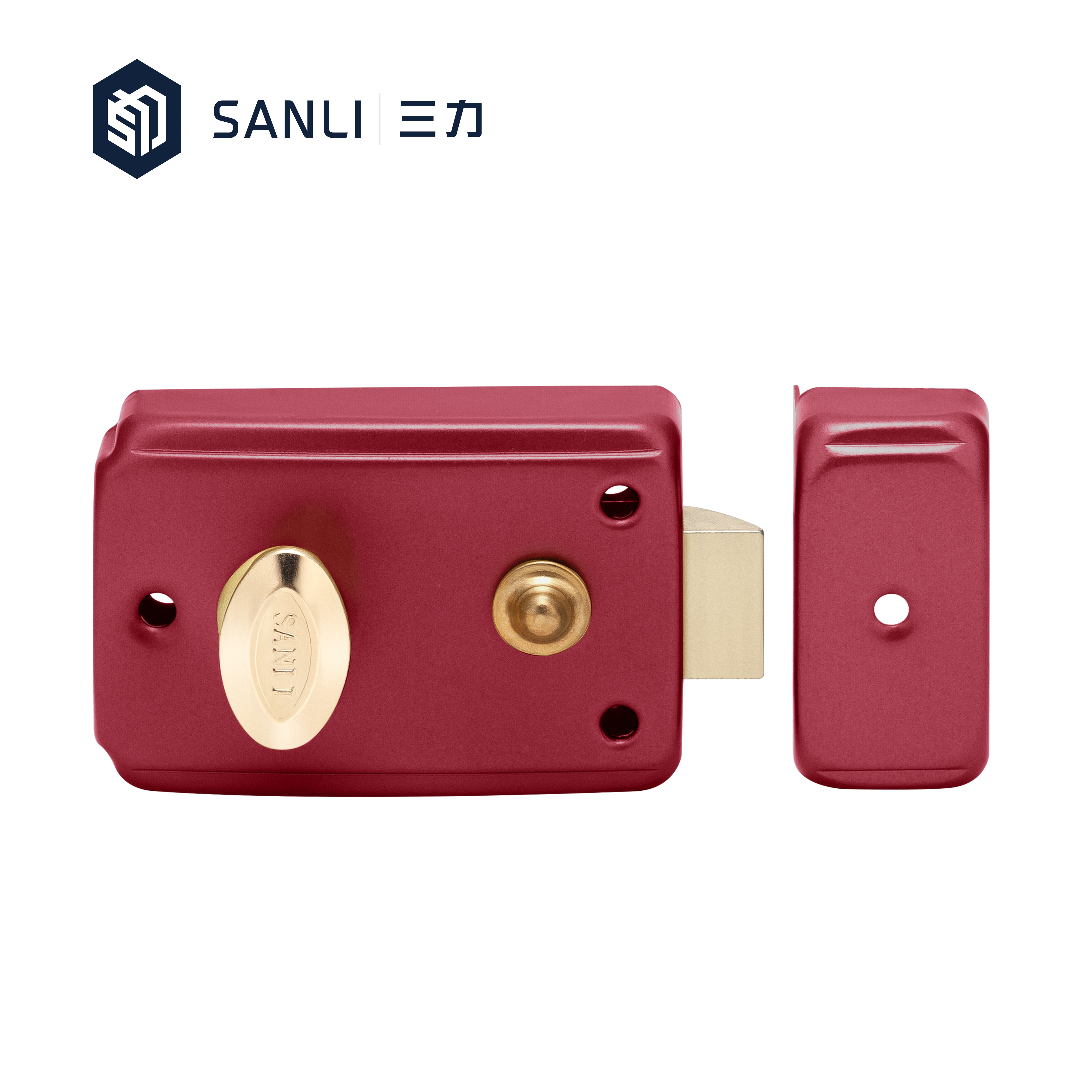 Sanli Manufacturer Factory Cheapest rim night latch lock 558b Lock single door lock