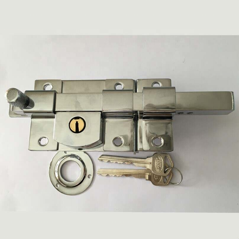 Cerradura De Barra Stainless Steel Sliding Door Bolt Lock For Garden door long throw gate lock