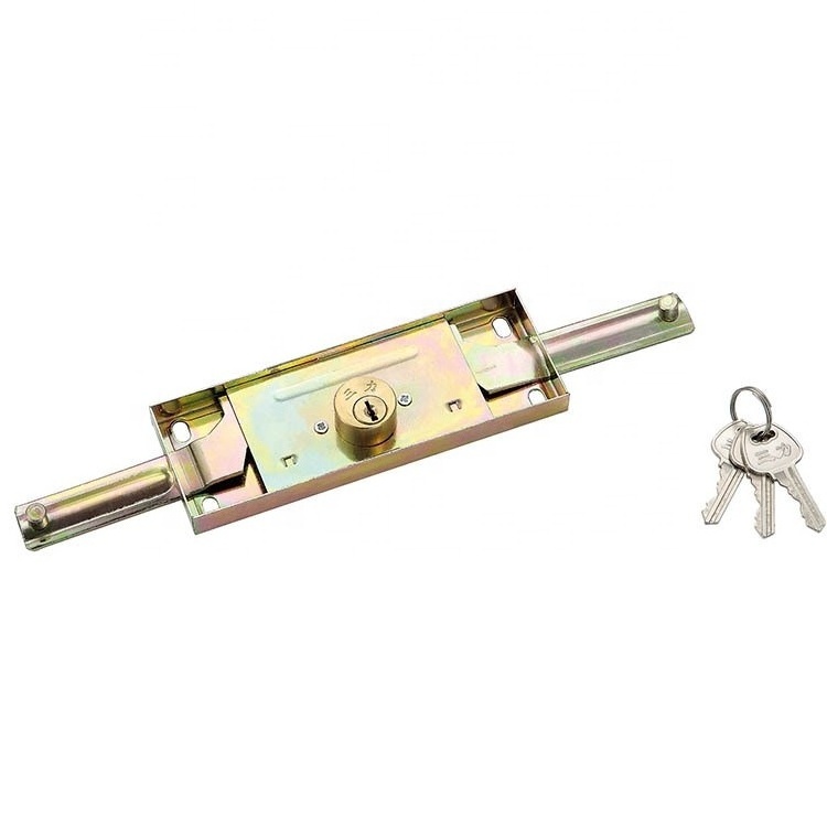 China manufacturers brass roll up door lockset roller shutter door keys rolling door lock