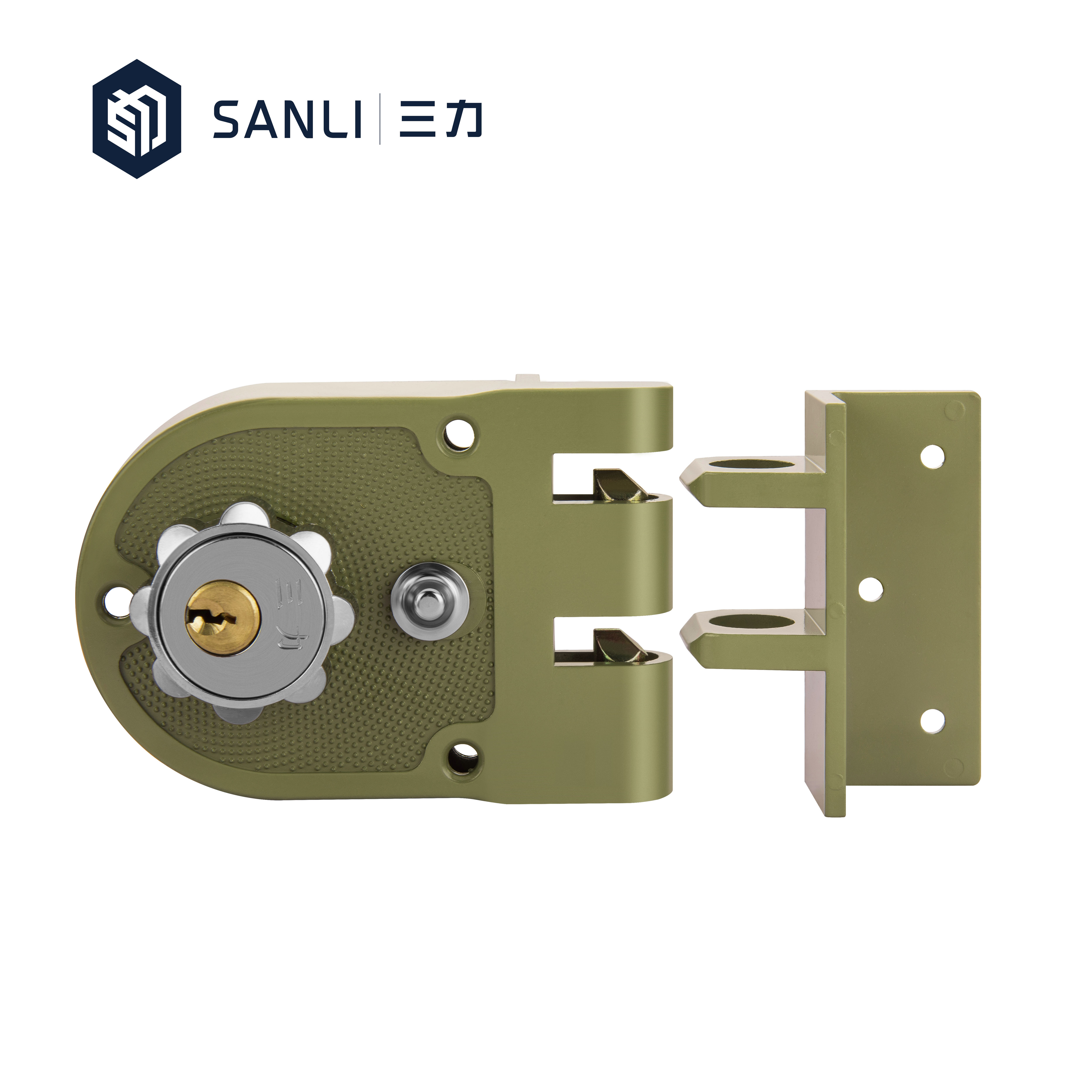 SL-568 durable deadbolt drop bolt jimmy proof lock