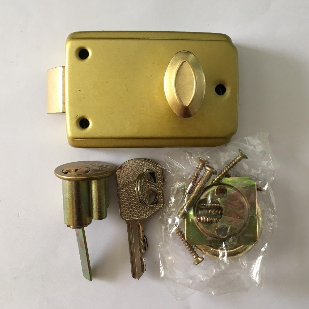 Sanli Manufacturer Factory Cheapest rim night latch lock 558b Lock single door lock