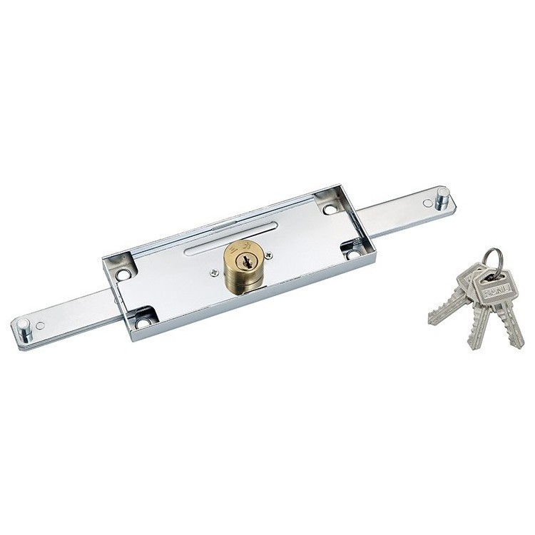 China manufacturers brass roll up door lockset roller shutter door keys rolling door lock