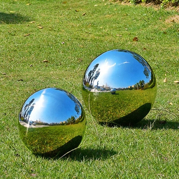 50-150 Mm Stainless Steel Gazing Ball Mirror Polished Hollow Ball Reflective Garden Sphere For Home Garden Ornament Decorations