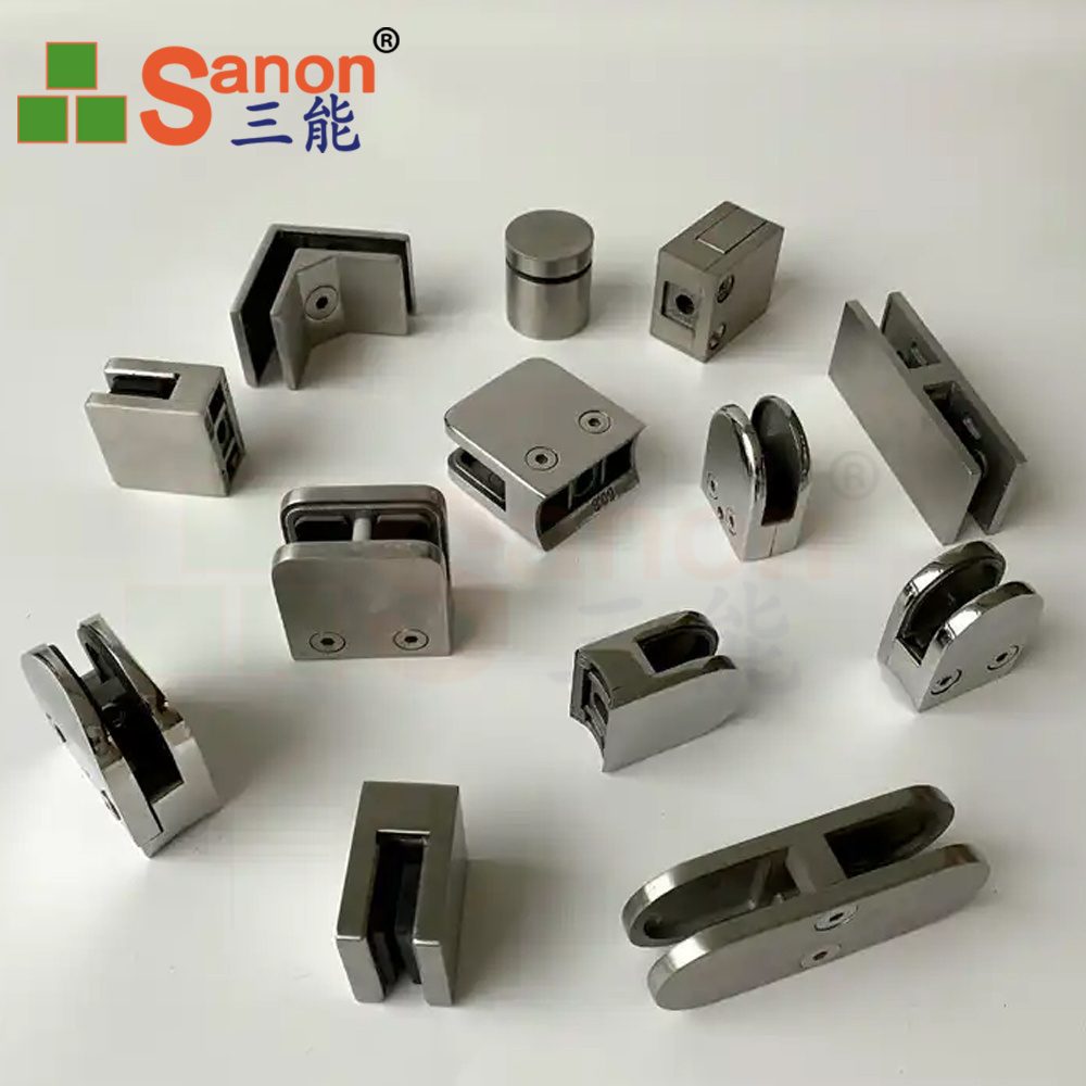 SANON Balustrade Fittings 4X4 Stainless Steel 304 316 Top Mount Handrail Brackets