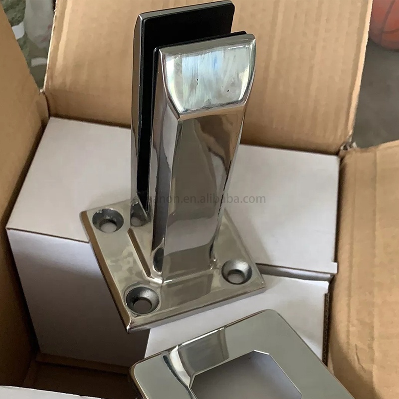 Stainless Steel Glass Rail Spigot For Stair Frameless Glass Balustrade