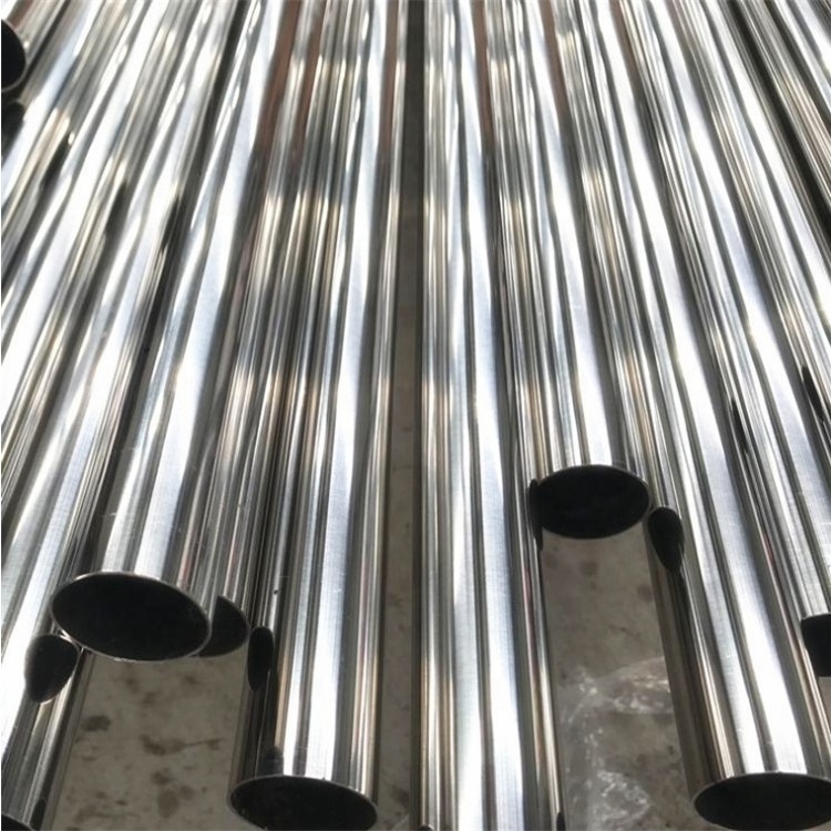 SANON Foshan Inox 304 Manufacturer ASTM A554 Erw Welded Decorative Tube Polished 201 Grade Stainless Steel Pipe 304L