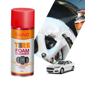 650ml Tire foam cleaner,tire polish,car wash foaming tire