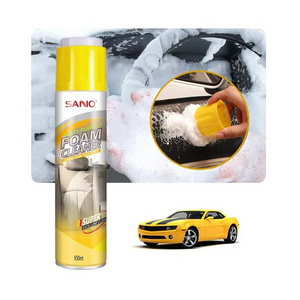 SANVO auto care 650ml all multifunction multipurpose foam cleaner car interior and house cleaning wax foam cleaner spray