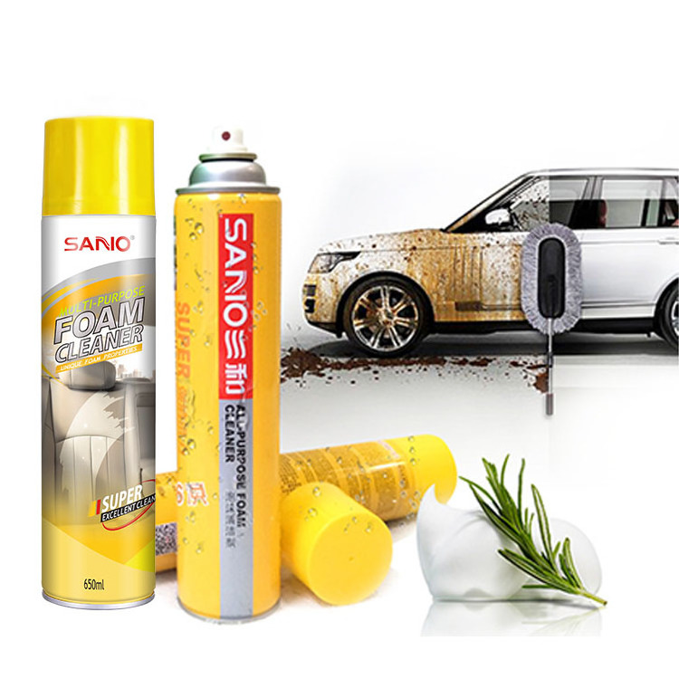 Sanvo car care kitchen cleaning spray auto accessories foam cleaner auto wax multi-purpose foam cleaner