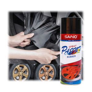 Sanvo  Aerosol  Peelable Car Wheel Coating Rubber Spray Paint Removable Rubber airosol Spray Paint aerosol heat paint